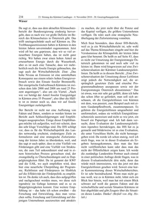 23. LTG-Sitzung am 4. November 2010