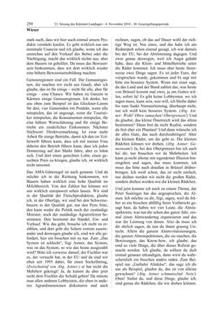 23. LTG-Sitzung am 4. November 2010