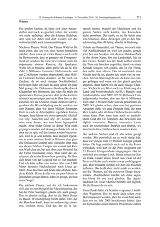 23. LTG-Sitzung am 4. November 2010