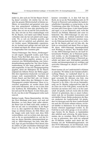 23. LTG-Sitzung am 4. November 2010