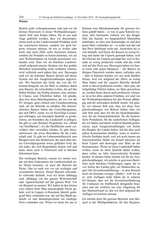 23. LTG-Sitzung am 4. November 2010