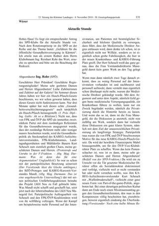 23. LTG-Sitzung am 4. November 2010