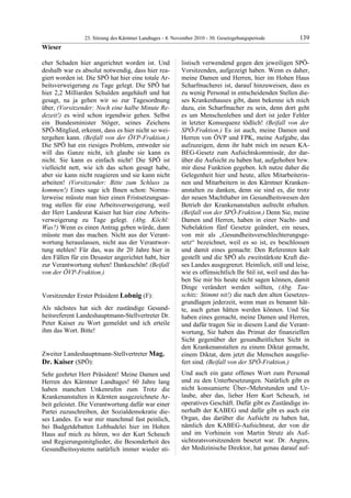 23. LTG-Sitzung am 4. November 2010