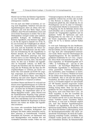 23. LTG-Sitzung am 4. November 2010