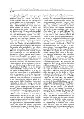 23. LTG-Sitzung am 4. November 2010