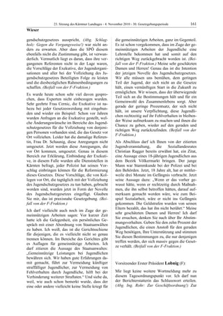 23. LTG-Sitzung am 4. November 2010