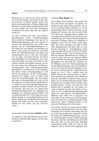 23. LTG-Sitzung am 4. November 2010