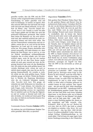 23. LTG-Sitzung am 4. November 2010