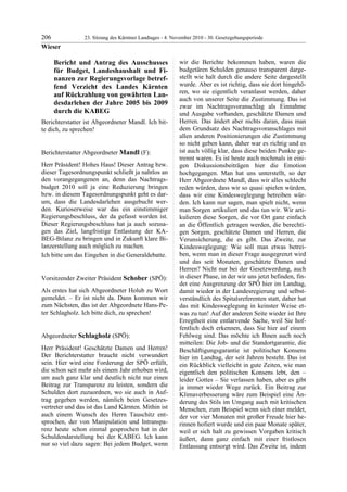 23. LTG-Sitzung am 4. November 2010