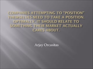 Arjay Orcasitas 