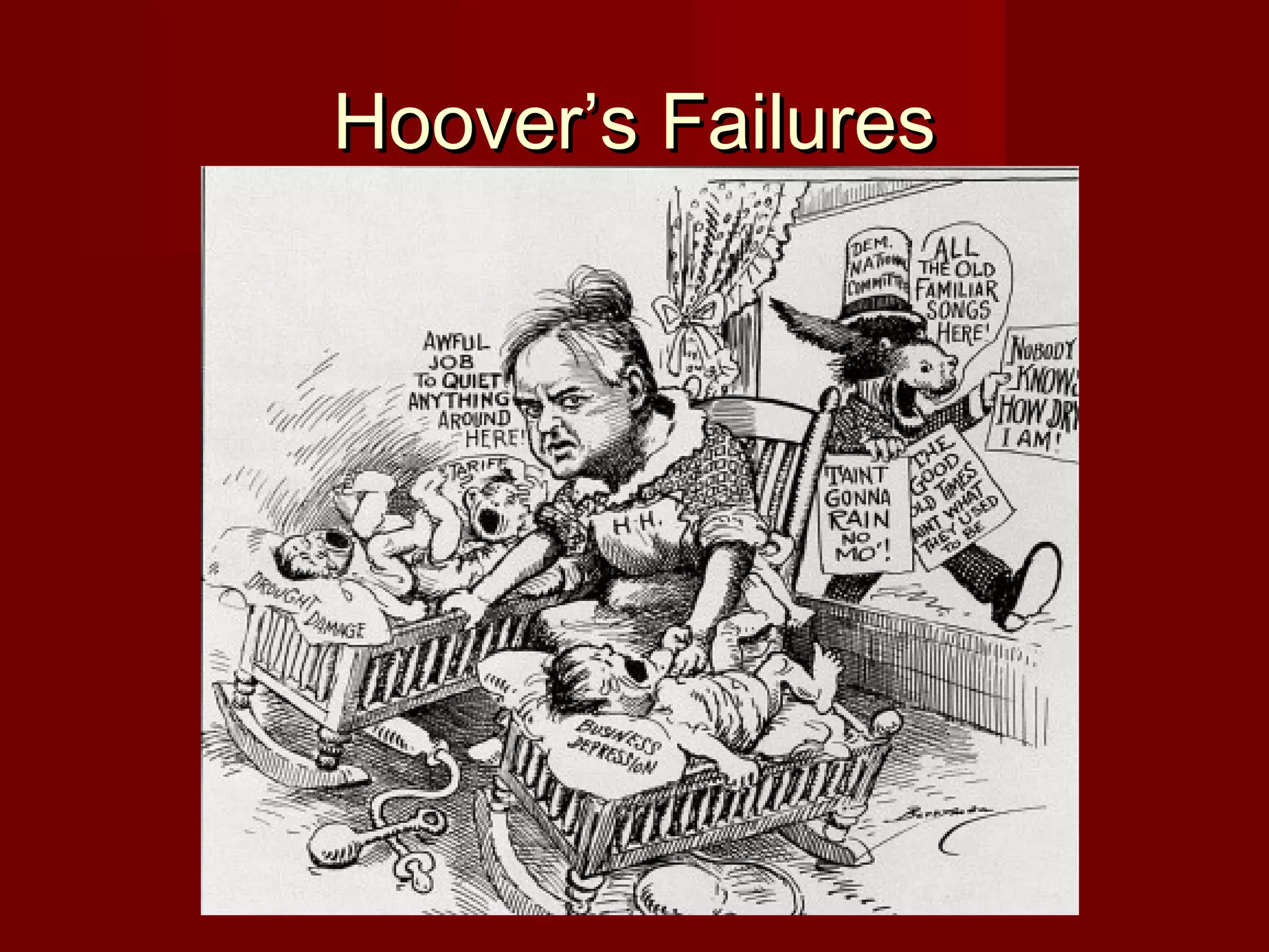 Hoover’s Failures

 