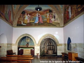 Interior de la Iglesia de la Visitación
 