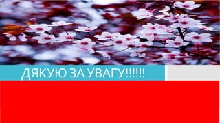ДЯКУЮ ЗА УВАГУ!!!!!! 
