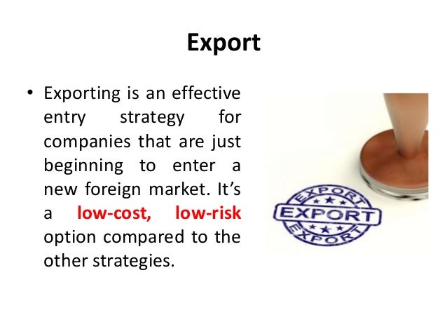 International corporate level strategy options