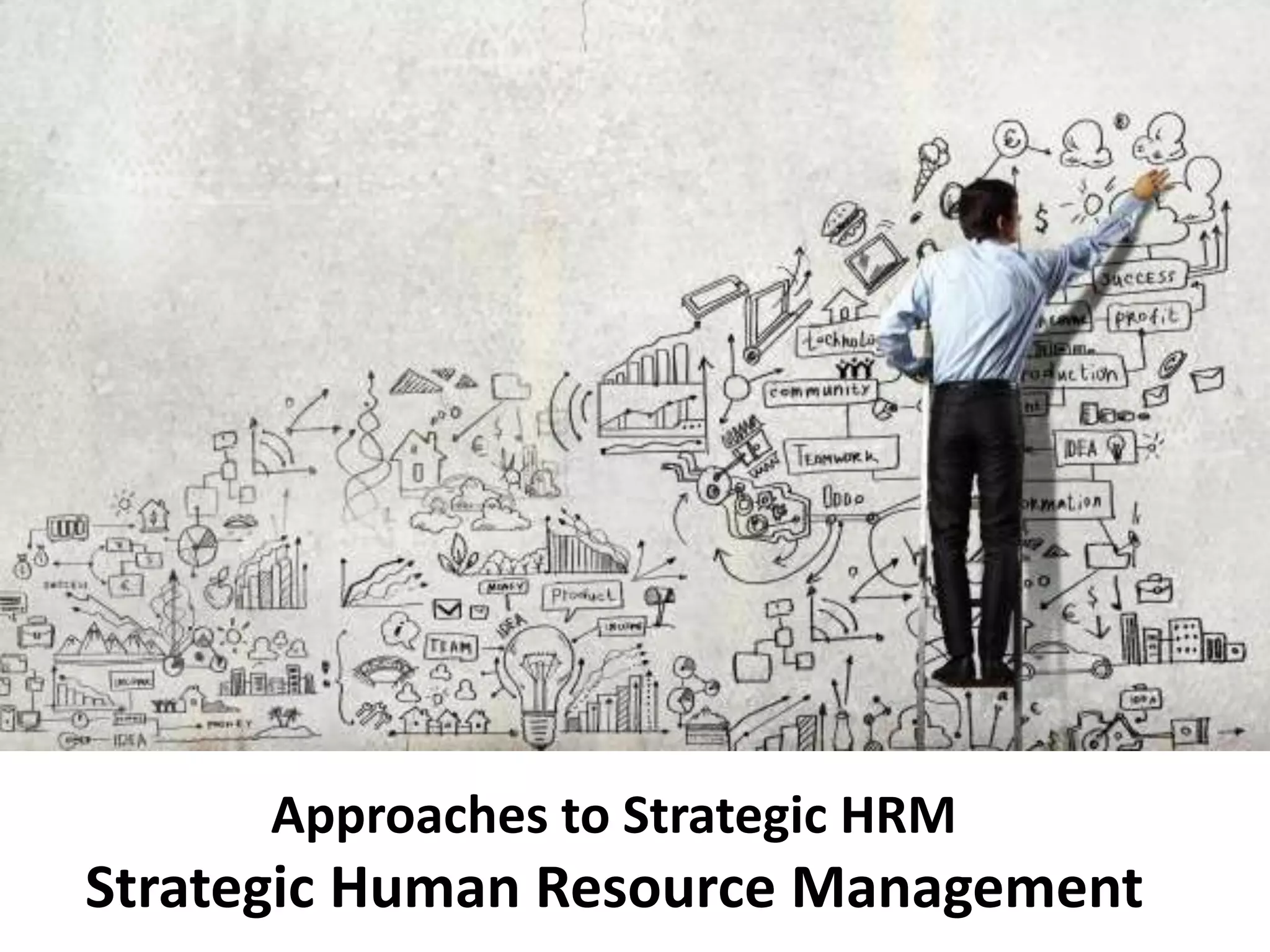 Approaches to Strategic HRM
Strategic Human Resource Management
 
