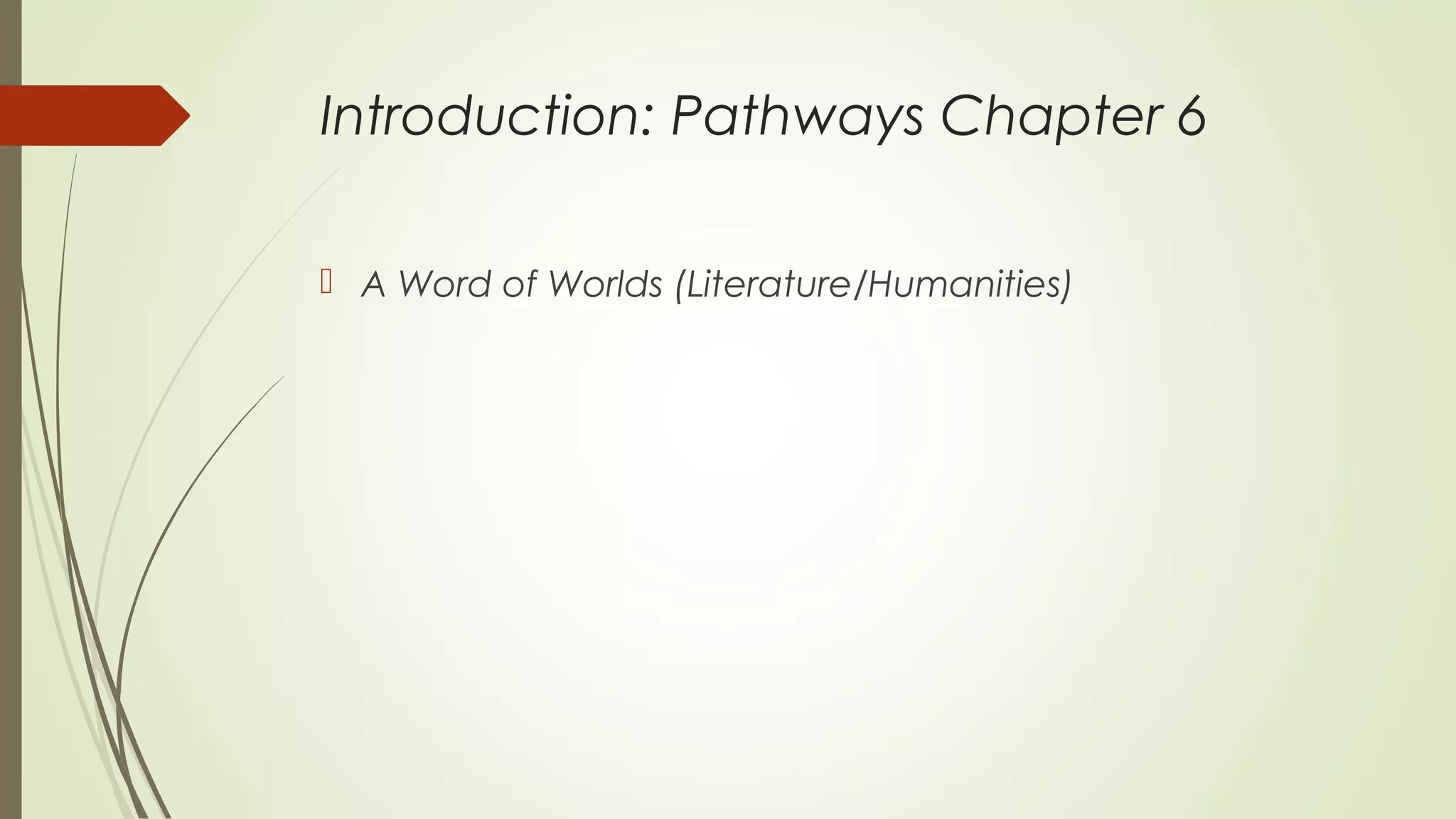 23. introduction to pathways 6 | PPT
