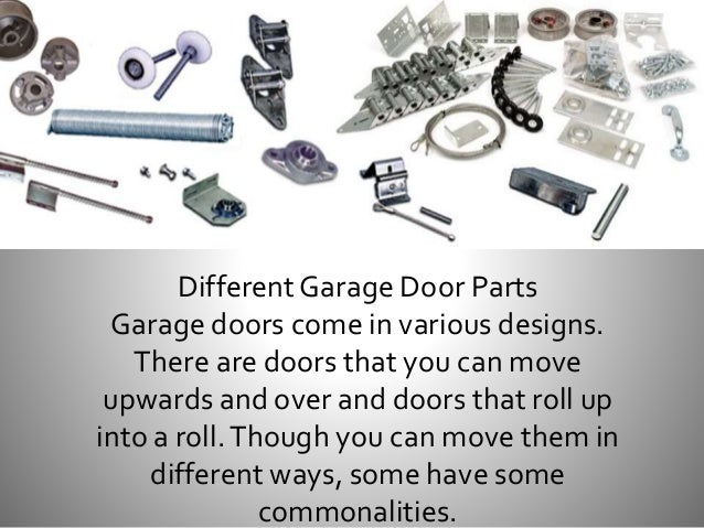 Know The Different Garage Door Parts And Repairs In Melbourne