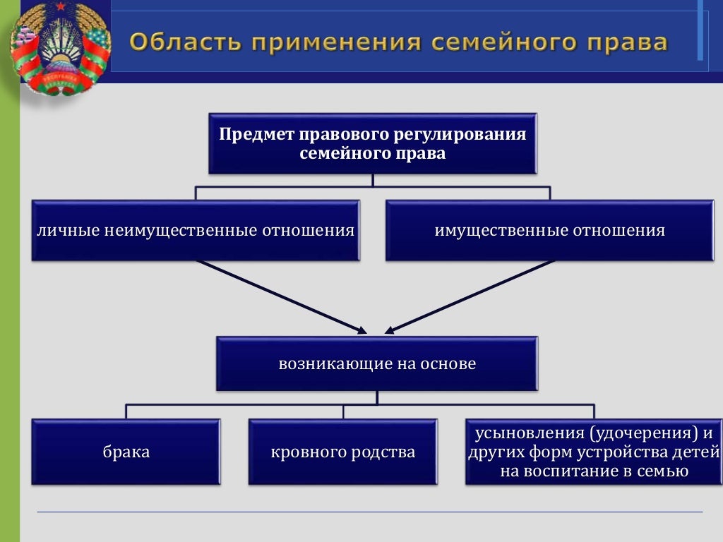 Основные источники семейного права план