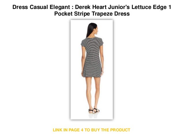 Dress Casual Elegant Derek Heart Junior S Lettuce Edge 1 Pocket Str