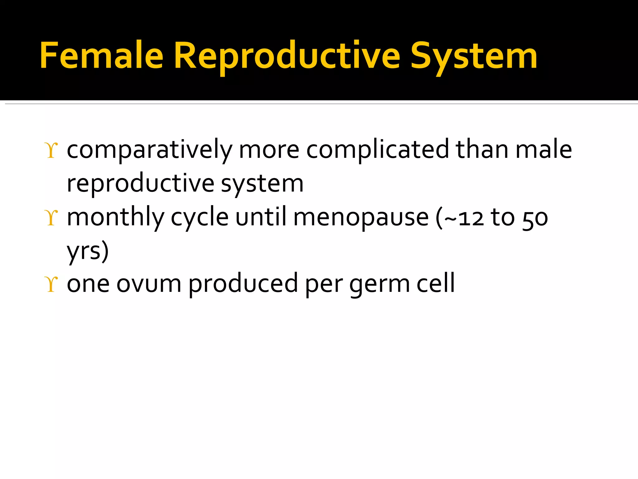 Hormonal control of reproduction in male and female mammals | PPTX