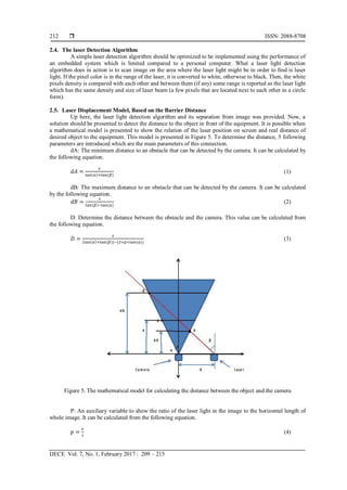 An Accurate Scheme for Distance Measurement using an Ordinary Webcam | PDF