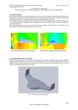 Design and Fabrication of Blended Wing Body | PDF