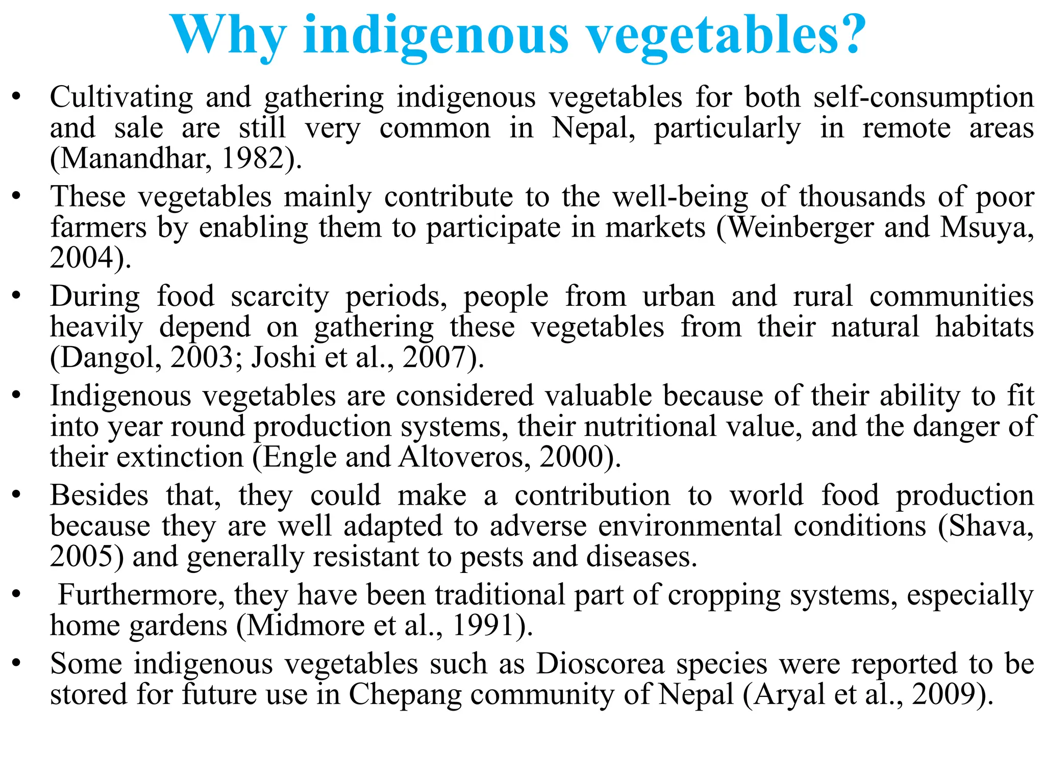 23. Importance and prospect of Indigenous horticulture crops.pptx ...