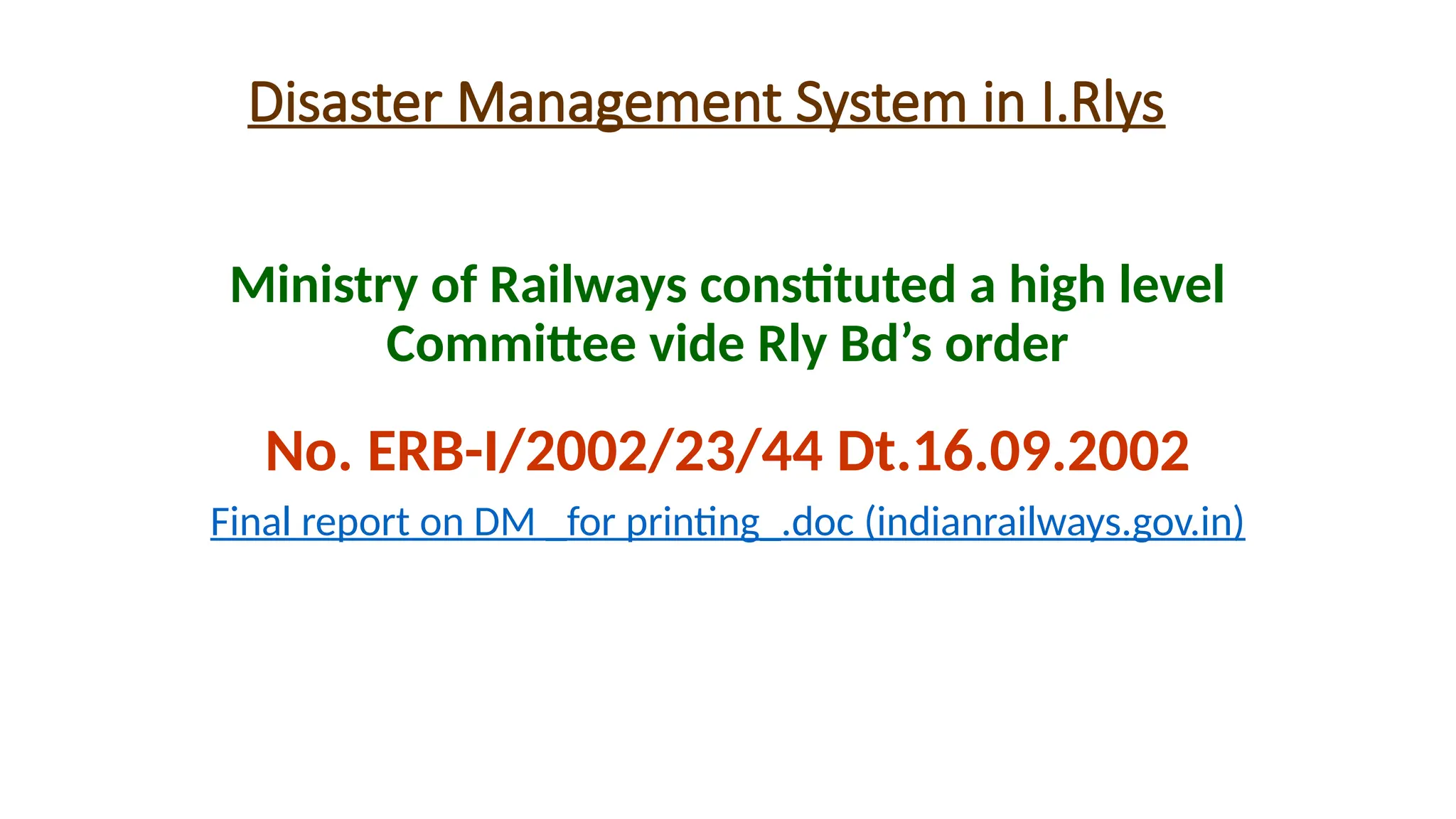 Disaster Management & fire fighting pptx | PPTX
