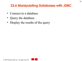 Database Handling Using JDBC: Introduction, Types of JDBC Drivers, | PPT
