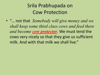 Cow Protector HOLISTIC COW PROTECTION | PPTX