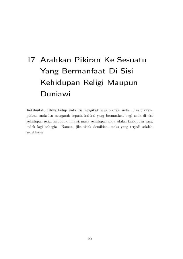 23 Kiat Hidup Bahagia