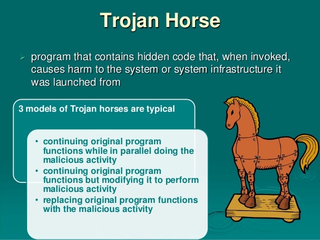trojan horse in network security
