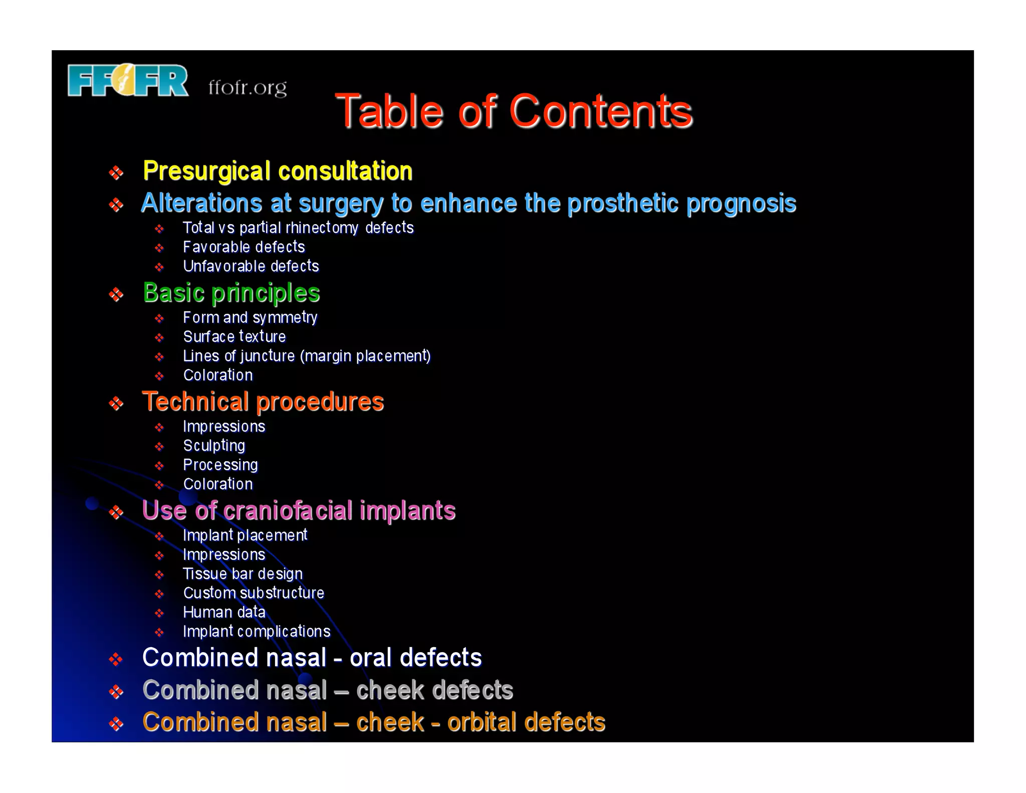 23.restoration of nasal defects | PDF