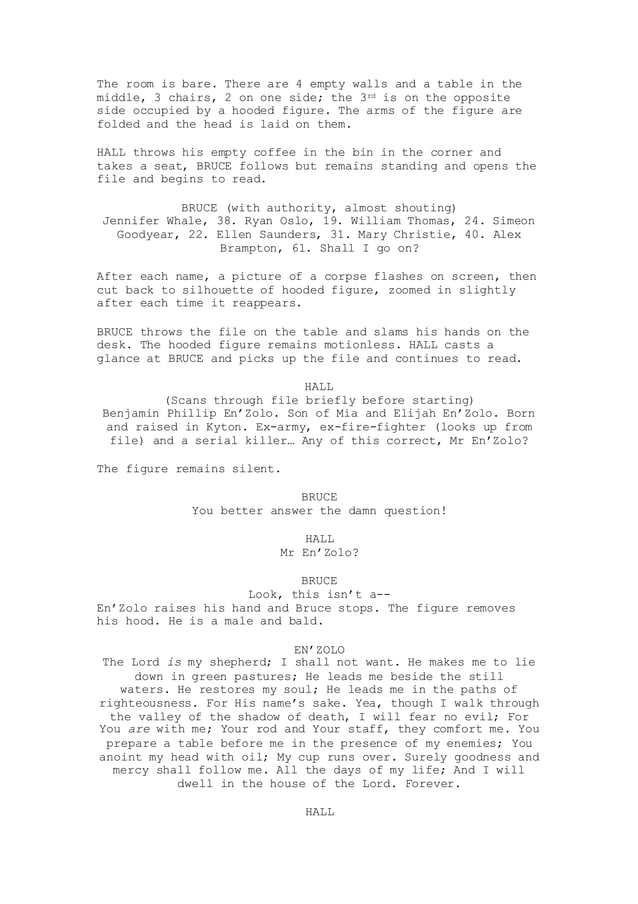 23 script revision | PDF