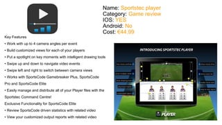 23 Sports Analysis Apps
