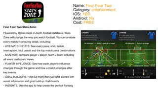 23 Sports Analysis Apps