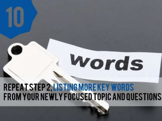 23 Step to Create Research Project