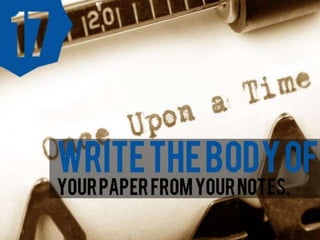 23 Step to Create Research Project