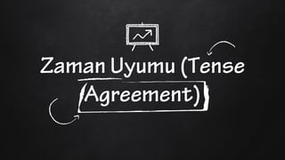 Zaman Uyumu (Tense
Agreement)
 