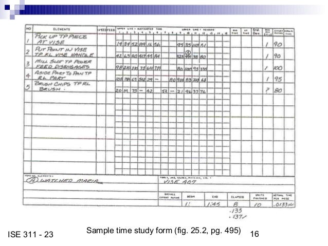 motion and time studytime study template feasibility study time study template free