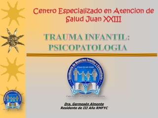 Dra. Germosén Almonte
Residente de III Año RMFYC
 