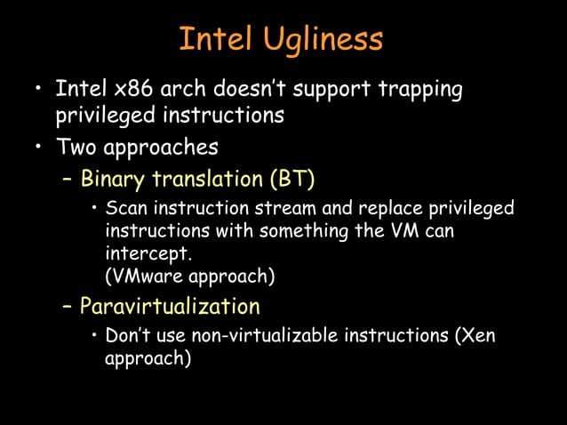 Virtualization (Distributed computing) | PPT | Operating Systems ...