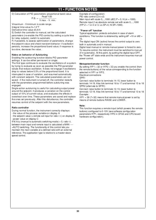 Gefran 1000 Temperature Controller Manual Gefran 1000 Temperature Controller Manual