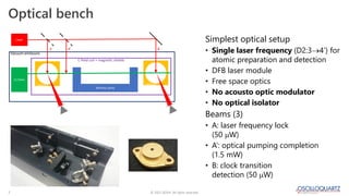 Industrial optically pumped cesium beam clock | PDF