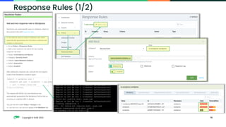 Copyright © SUSE 2023 75
Response Rules (1/2)
 
