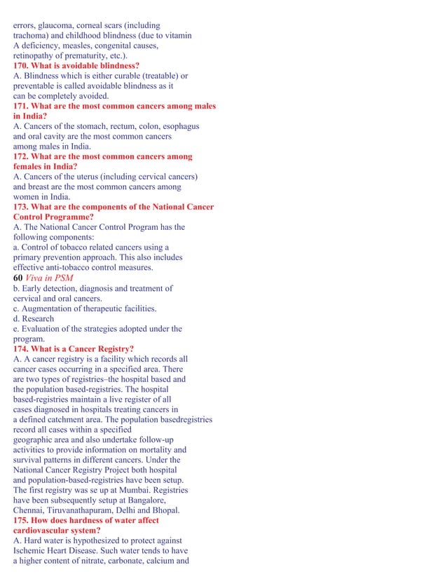 Public Health Questions And Answers For Students Public Health Questions And Answers For Students