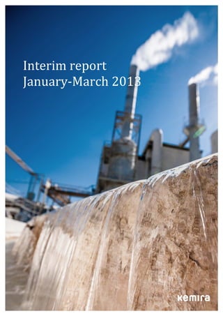 Interim	report	
January‐March	2013	
	
	
 