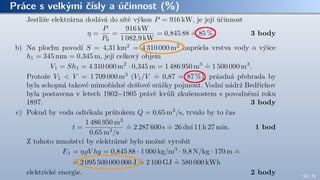 Práce s velkými čísly a účinnost (%)
58 / 70
 