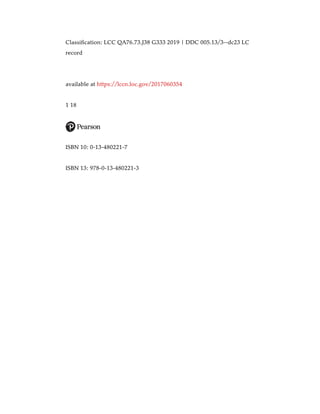 Classification: LCC QA76.73.J38 G333 2019 | DDC 005.13/3--dc23 LC
record
available at https://lccn.loc.gov/2017060354
1 18
ISBN 10: 0-13-480221-7
ISBN 13: 978-0-13-480221-3
 