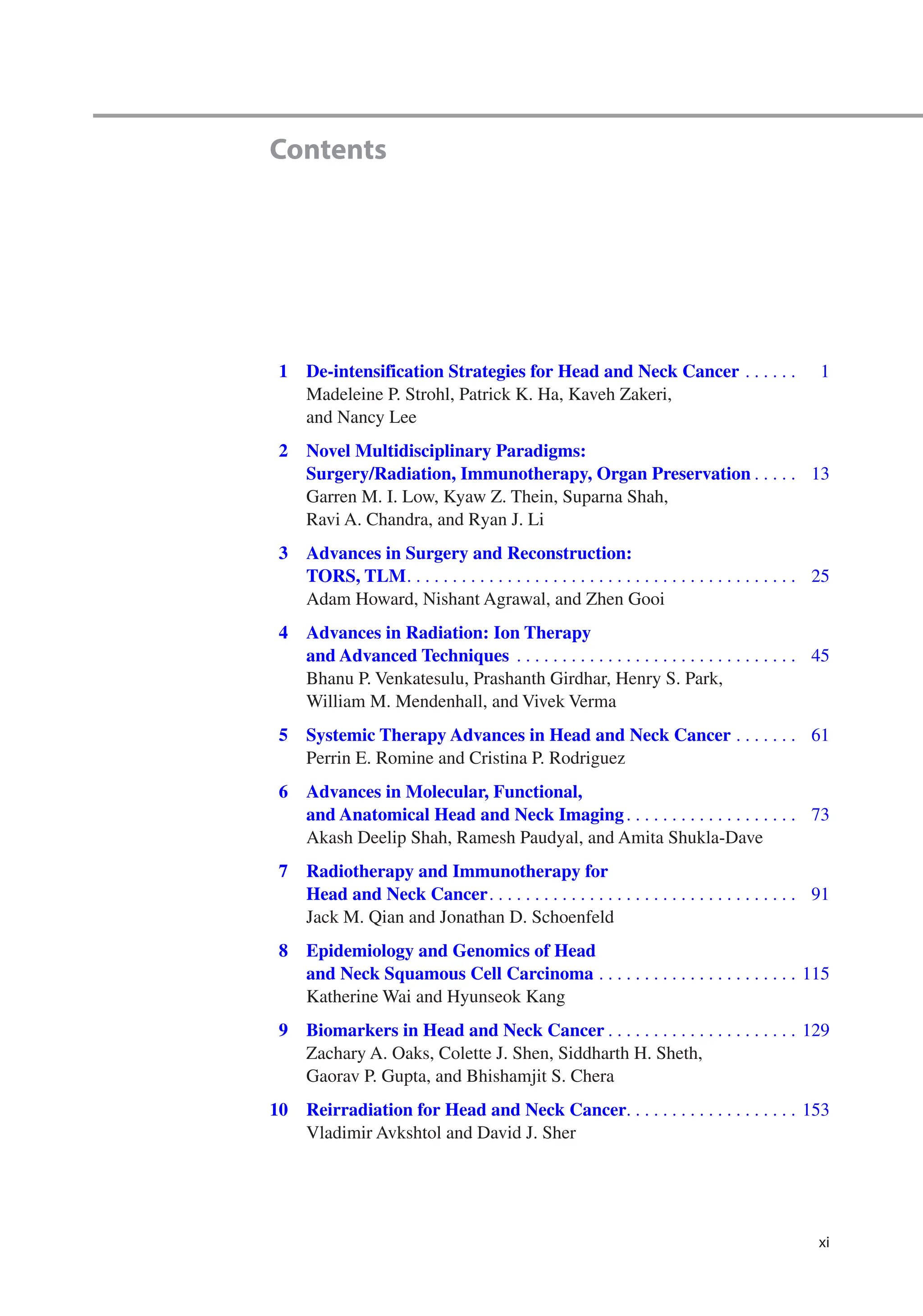 Multidisciplinary Management Of Head And Neck Cancer Ravi A Chandra | PDF